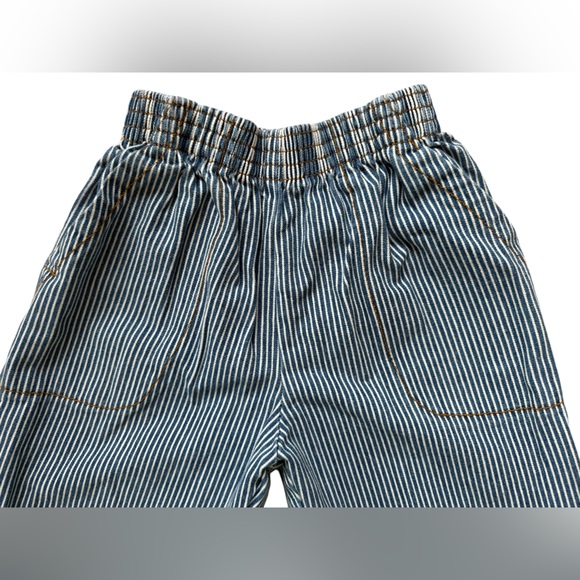 Vintage Please Mum Denim Pinstripe Jeans Cotton Extra Comfort Bossnova Tag - Picture 6 of 12